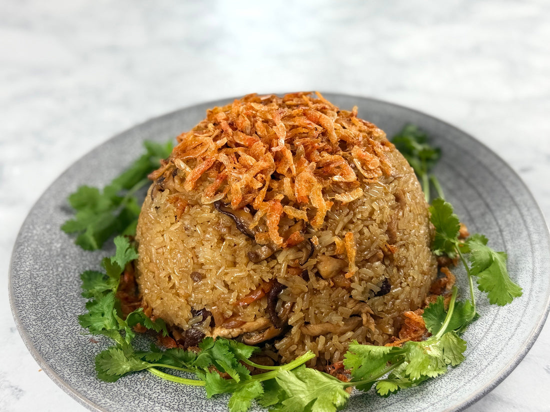 Sakura Shrimp Sticky Rice