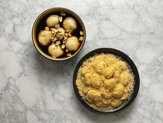 Hakka Mochi “Chi Ba” - Two Delicious Flavors